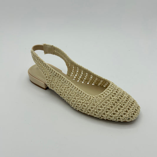 Slingback intrecciata