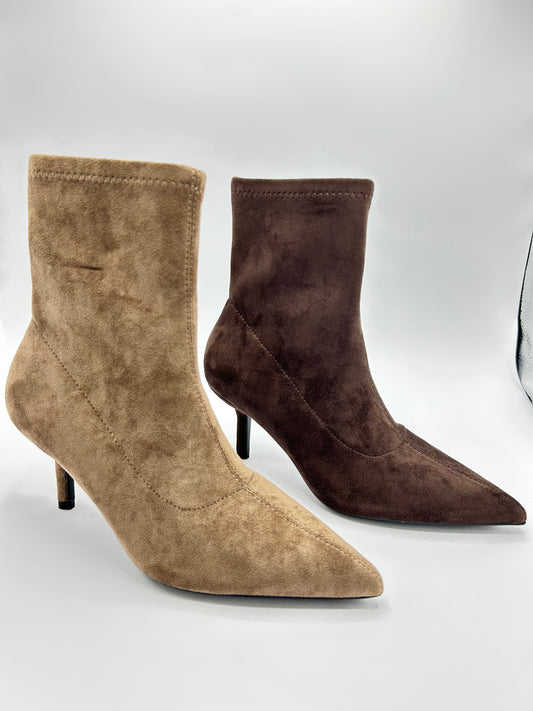 Tronchetto in camoscio