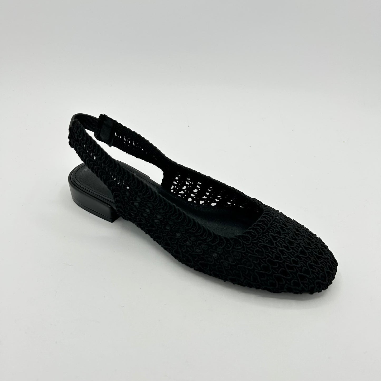 Slingback intrecciata