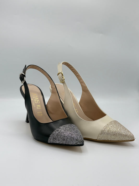 Décolleté slingback con cinturino - JAMAIS VU